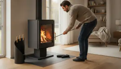 Kamin Asche entsorgen: So geht's richtig