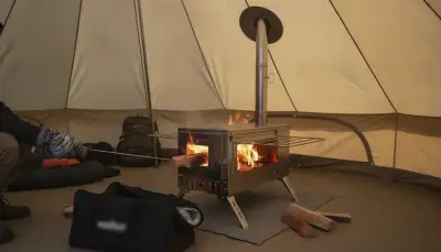 Sicher Heizen mit Zeltöfen